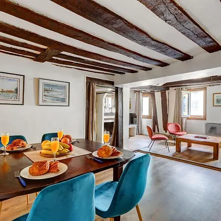 Bnbnova - 2br - Ile Saint-louis דירה פריז